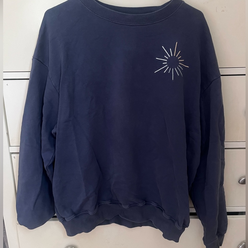 Blue Offline Crewneck